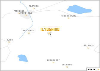 map of Ilyushino