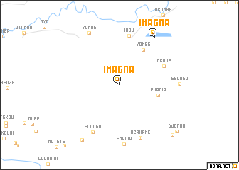 map of Imagna