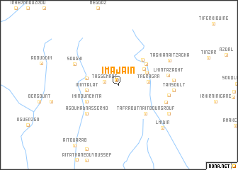 map of Imajain