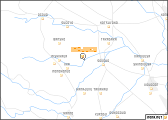 map of Imajuku