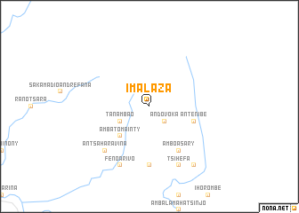 map of Imalaza