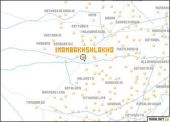 map of Imam Bakhsh Lākho