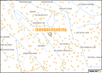 map of Imām Bakhsh Rind