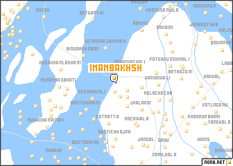 map of Imām Bakhsh