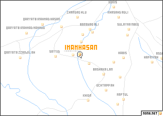 map of Imām Ḩasan