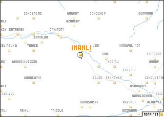 map of İmamlı