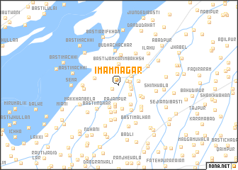 map of Imām Nagar