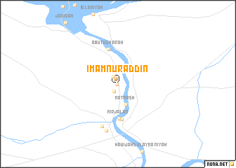 map of Imām Nūr ad Dīn