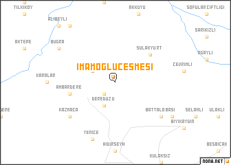 map of İmamoğluçeşmesi