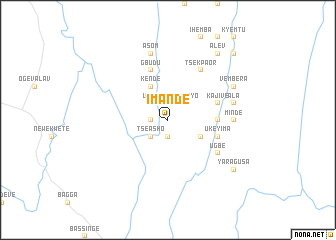 map of Imande