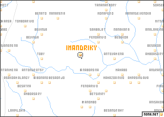 map of Imandriky