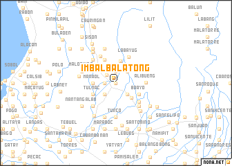 map of Imbalbalatong