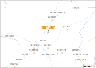 map of Imbaúba