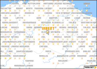 map of Imbert