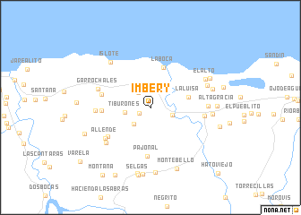 map of Imbery