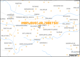 map of Imbrijovec Jalžabetski