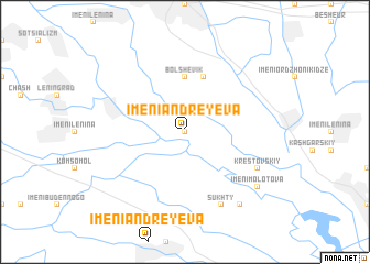 map of Imeni Andreyeva