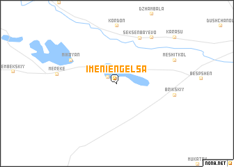 map of Imeni Engelʼsa