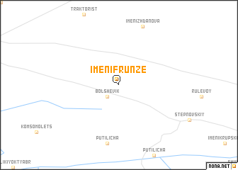map of Imeni Frunze