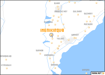 map of (( Imeni Kirova ))