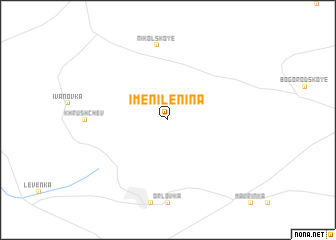 map of Imeni Lenina