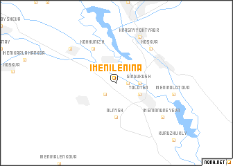 map of Imeni Lenina