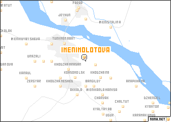 map of Imeni Molotova