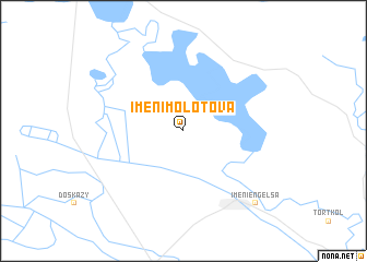 map of Imeni Molotova