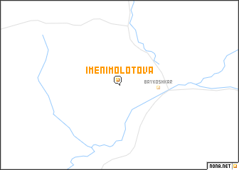 map of Imeni Molotova