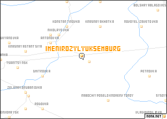 map of Imeni Rozy Lyuksemburg