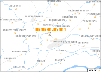 map of Imeni Shaumyana