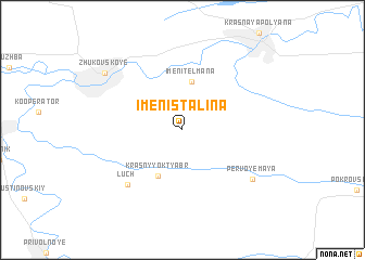 map of Imeni Stalina