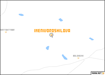 map of Imeni Voroshilova