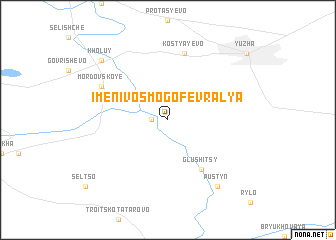 map of Imeni Vos\