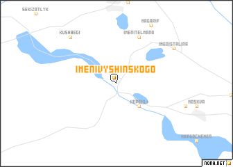 map of Imeni Vyshinskogo