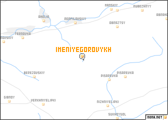 map of Imeni Yegorovykh