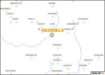 map of Iméno-Mbila