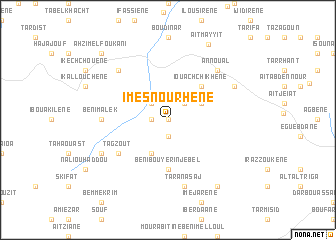 map of Imesnoûrhene