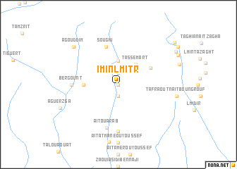 map of Imi-n-Lmitr