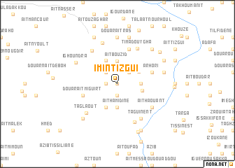 map of Imi nʼ Tizgui