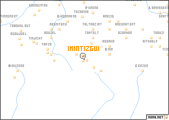 map of Imi nʼTizgui