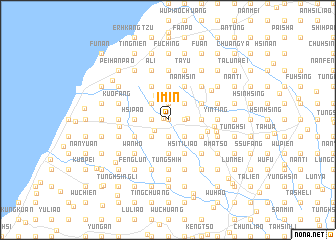 map of I-min