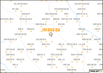 map of Imiougou