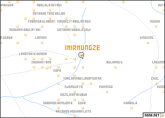 map of Imirmungze