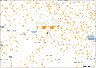 map of Imjŏng-dong