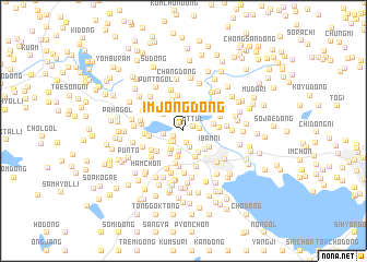 map of Imjŏng-dong