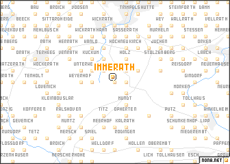 map of Immerath