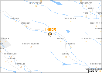 map of Imnäs