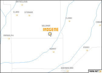 map of Imogene