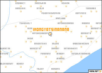 map of Imongy Atsinanana